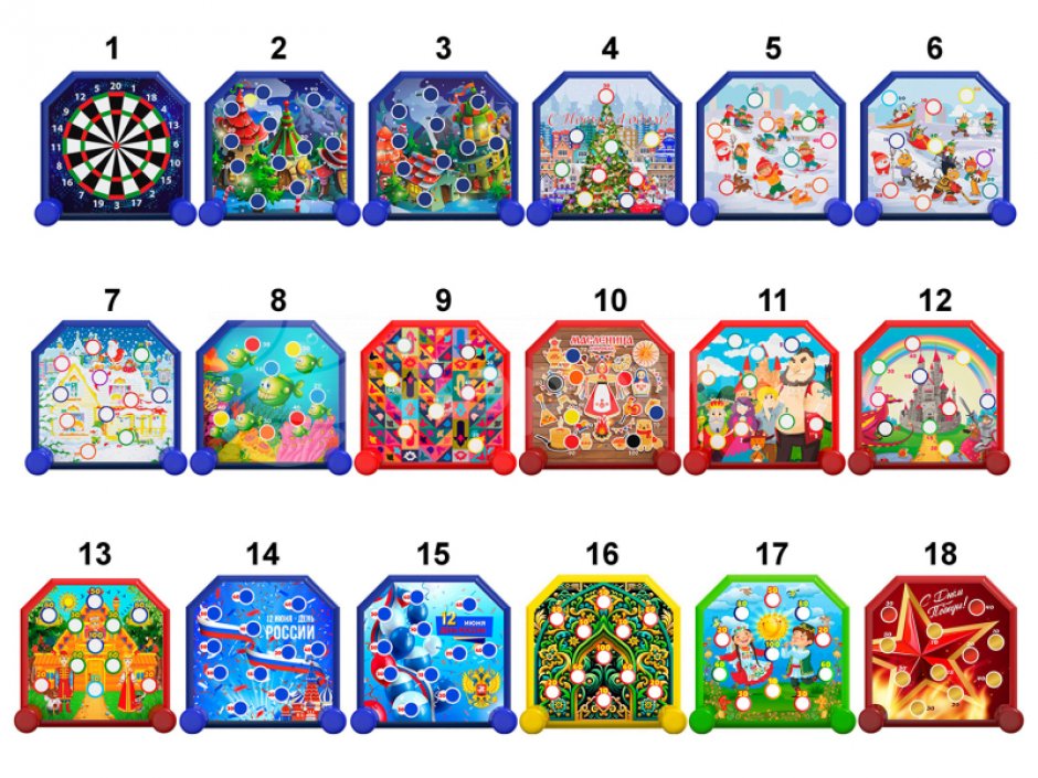 Надувной дартс со сменными баннерами для праздников и мероприятий