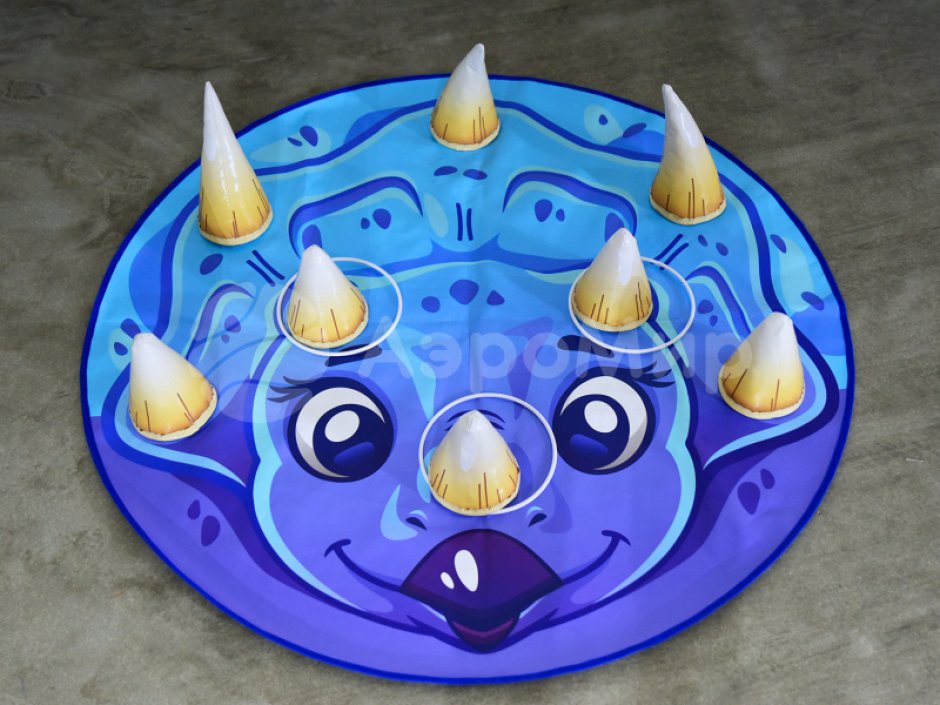 Командный игровой реквизит Напольный кольцеброс для детей