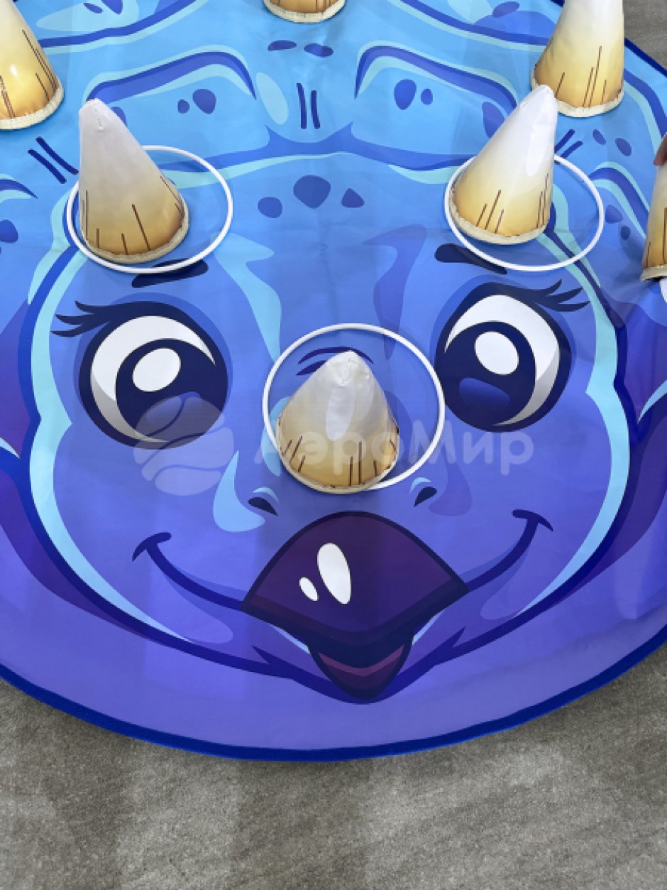 Командный игровой реквизит Напольный кольцеброс для детей