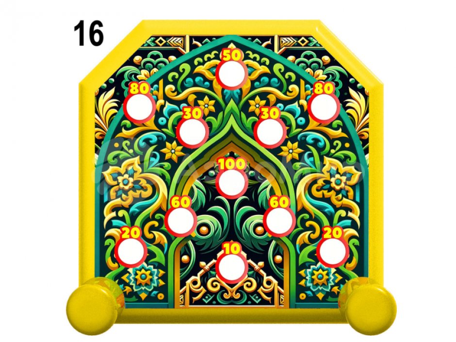 Надувной дартс со сменными баннерами для праздников и мероприятий