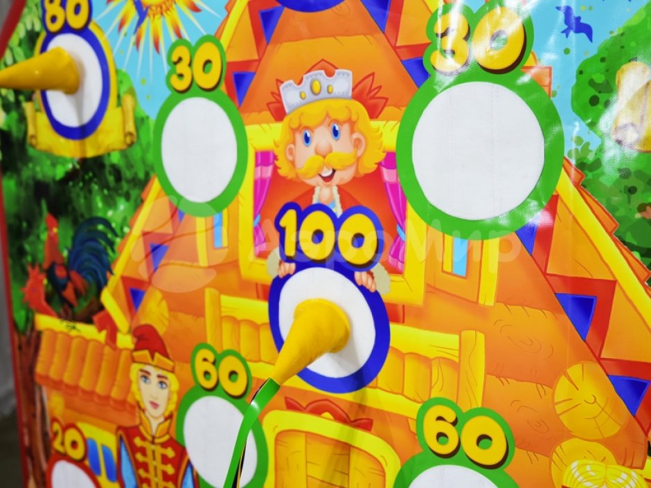 Надувной дартс со сменными баннерами для праздников и мероприятий