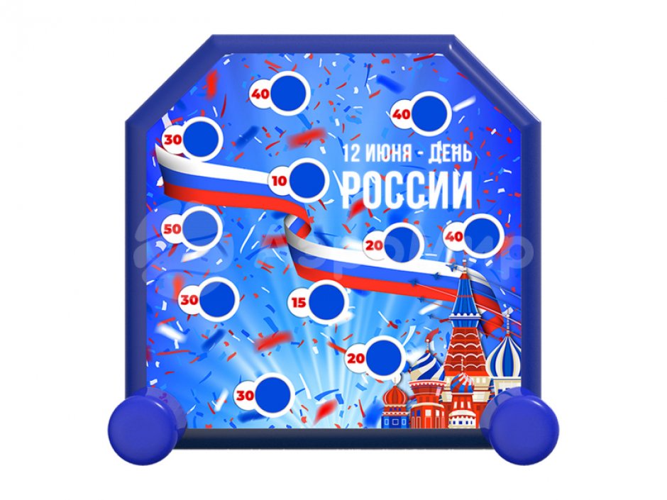 Надувной дартс со сменными баннерами для праздников и мероприятий