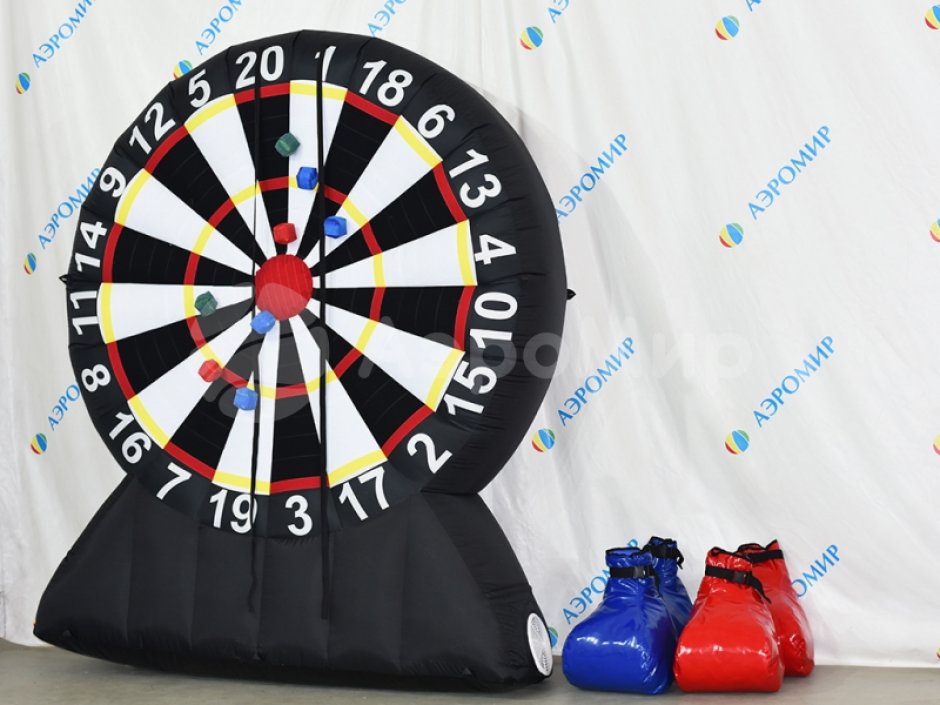Надувной дартс