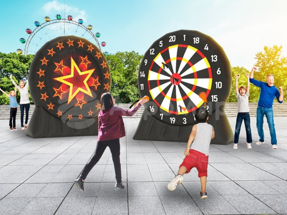 Надувной дартс