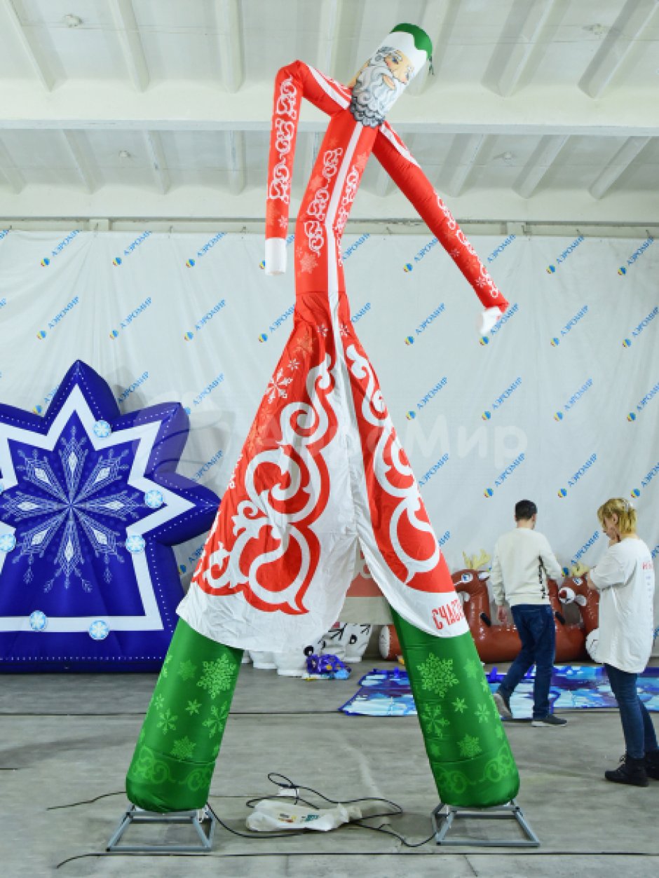 Аэромен Дед Мороз — эксклюзивный дизайн и образы фигур для праздника
