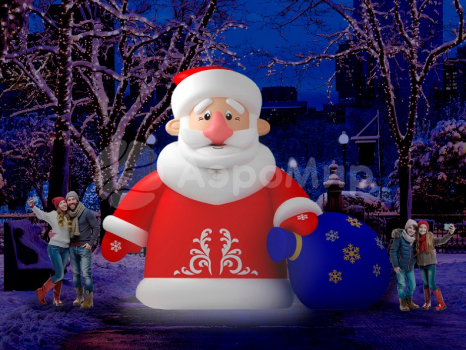 Новогодняя фигура Дед Мороз, стандарт — РАСПРОДАЖА ОСТАТКОВ ИЗ НАЛИЧИЯ, БОЛЬШЕ НЕ БУДЕТ РЕАЛИЗОВАНО ПОД ЗАКАЗ!