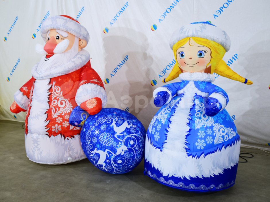 Комплект дуэт «Дед Мороз и Снегурочка» в комплектации Стандарт 2.0