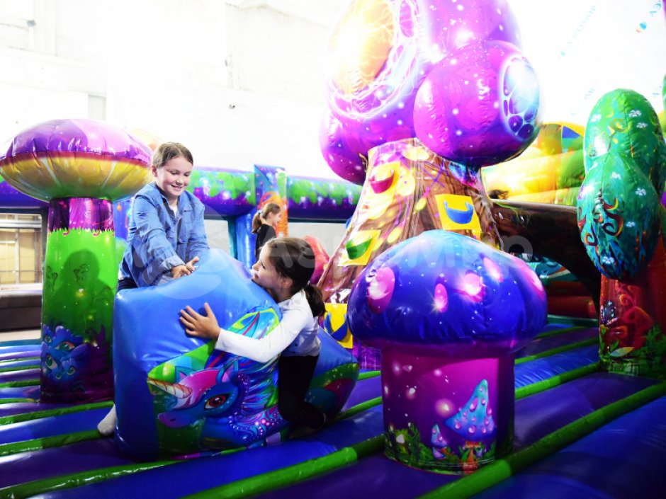 Надувной батут Фантазия — площадь 63 м²