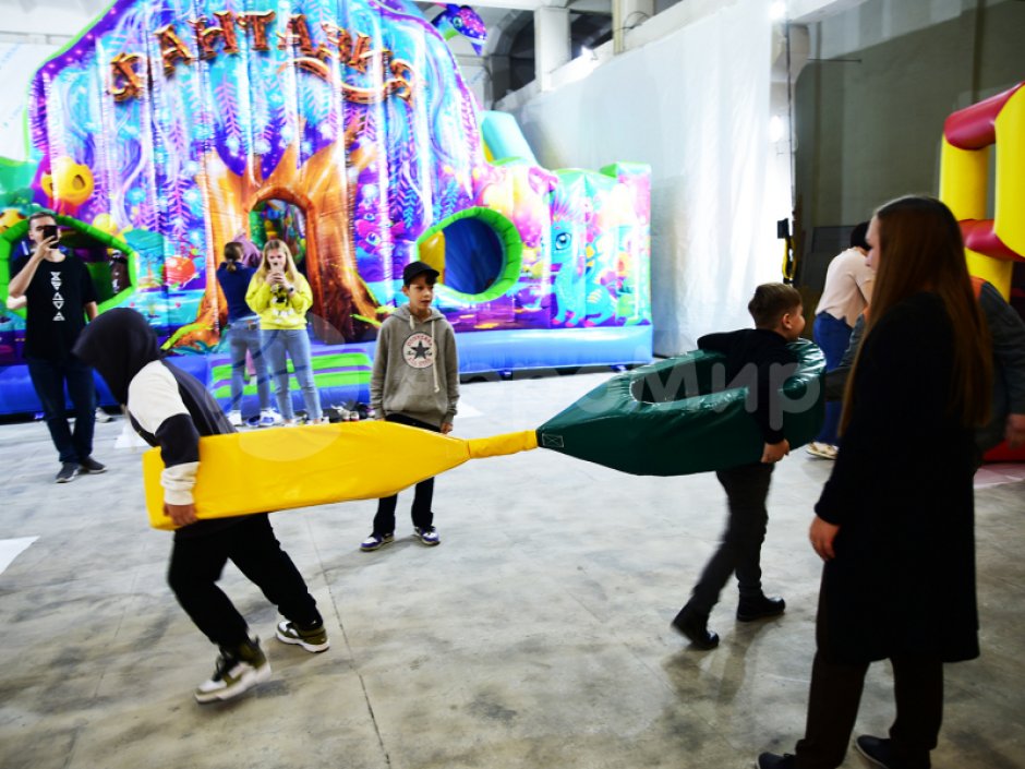 Командный игровой реквизит Тянучка — забава на силу и ловкость