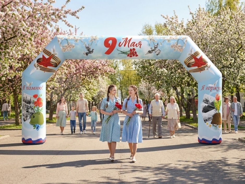 Надувная арка «Праздничная-1»