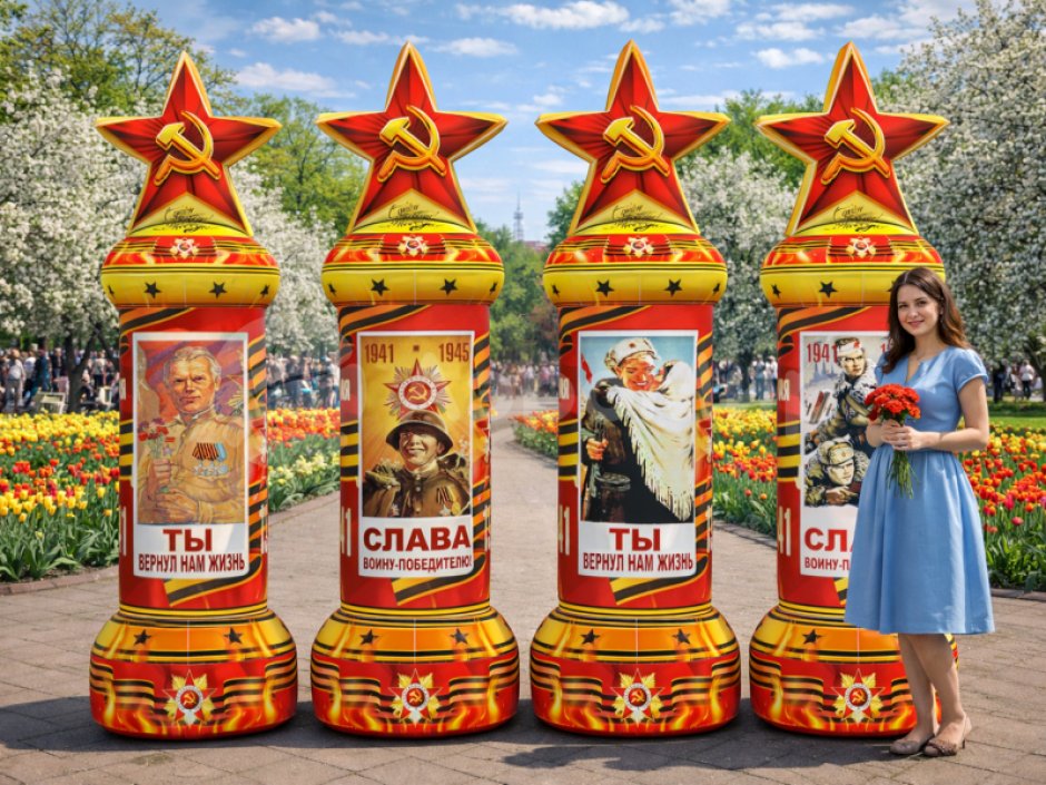 Колонна со звездой