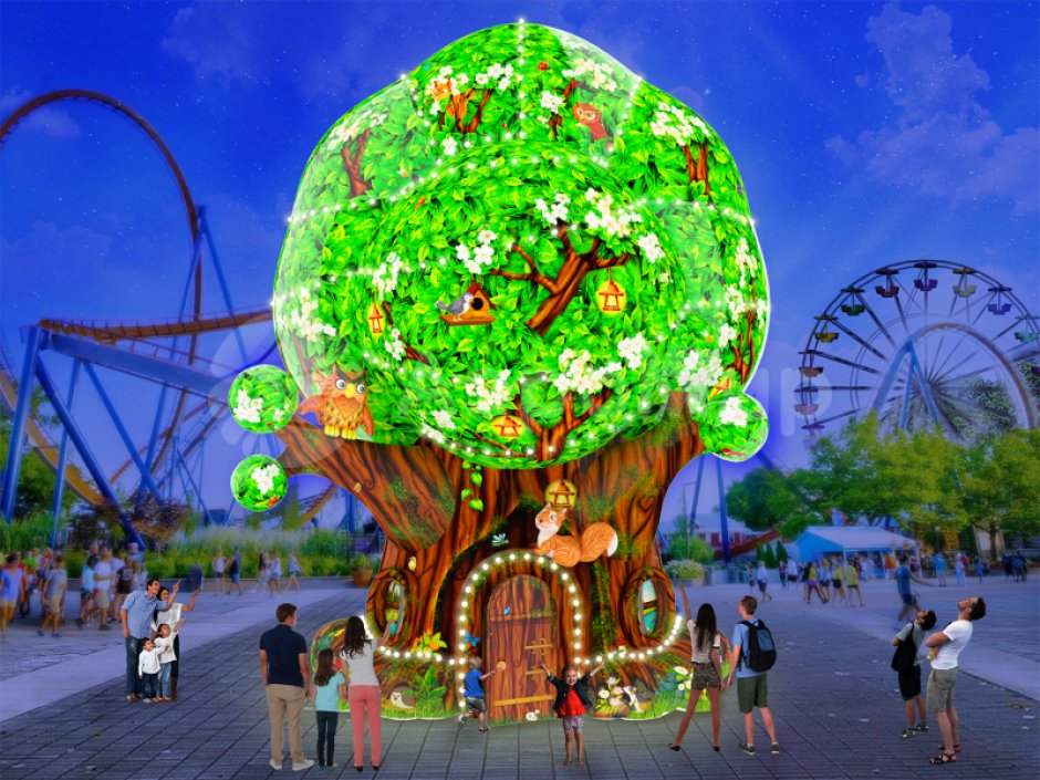 Чудо-дерево — невероятный дом фантазии и приключений