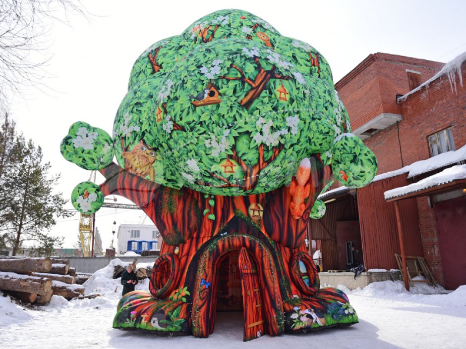 Чудо-дерево — невероятный дом фантазии и приключений