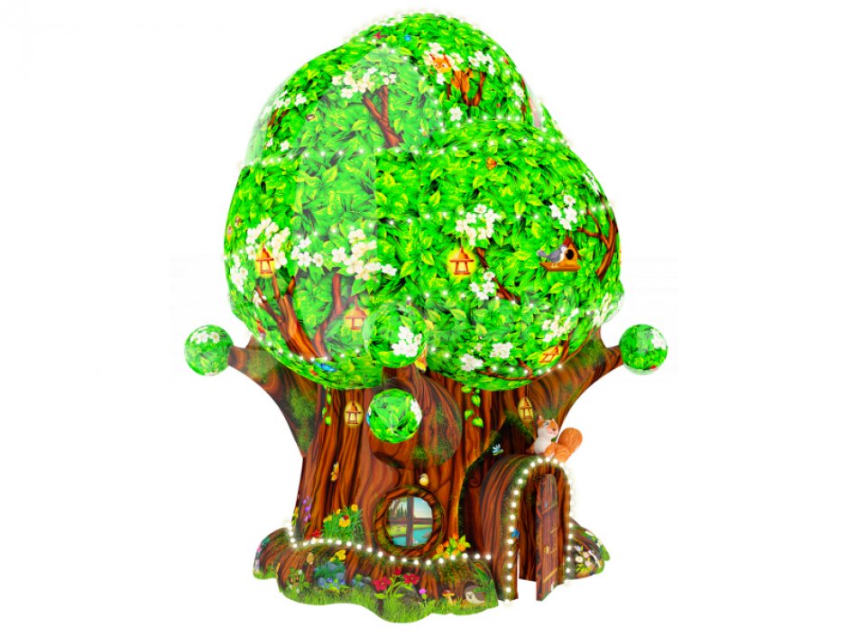 Чудо-дерево — невероятный дом фантазии и приключений