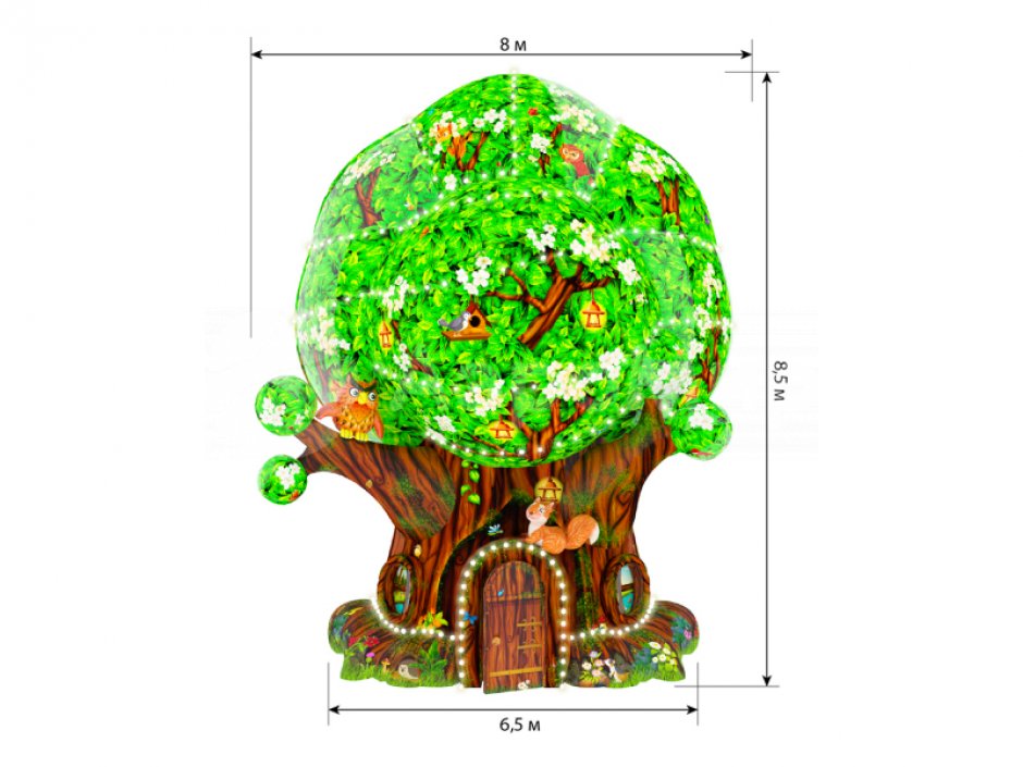 Чудо-дерево — невероятный дом фантазии и приключений