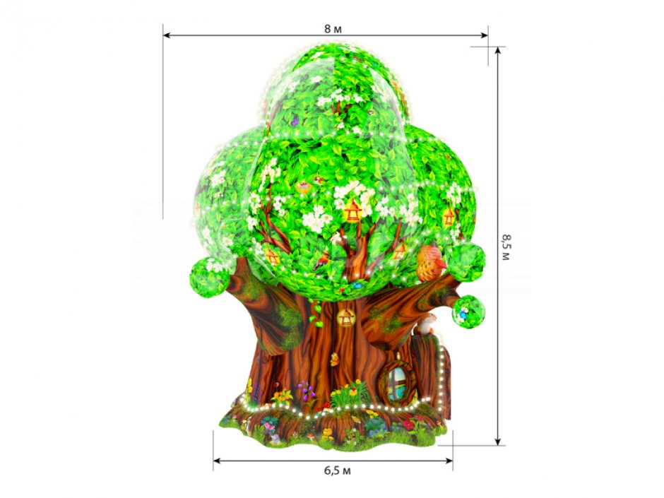 Чудо-дерево — невероятный дом фантазии и приключений