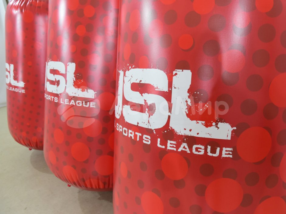  Надувная тактическая фигура Дерево (Tree), Бочка (Barrel) для игры в пейнтбол, нёрф, лазертаг и арчеритаг