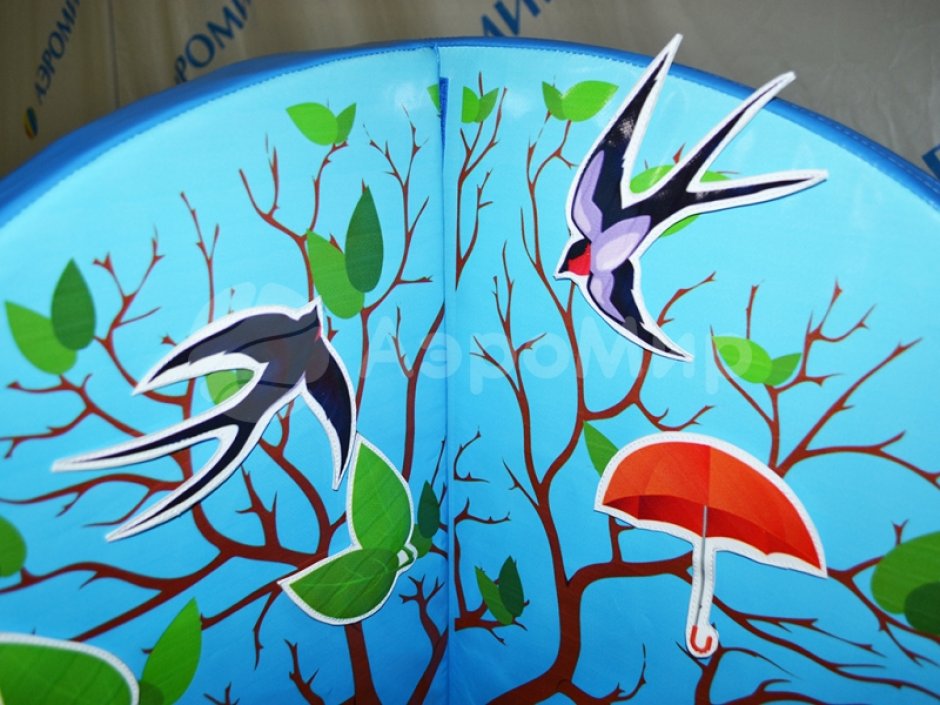 Мягкий модуль Дерево — дидактика и обучение детей