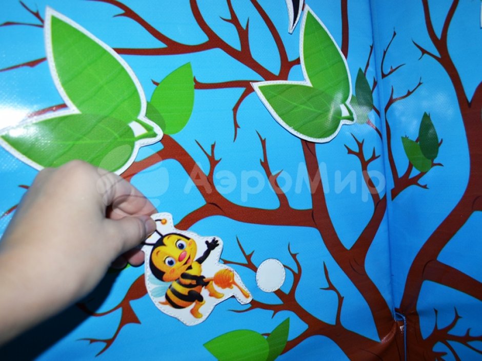 Мягкий модуль Дерево — дидактика и обучение детей