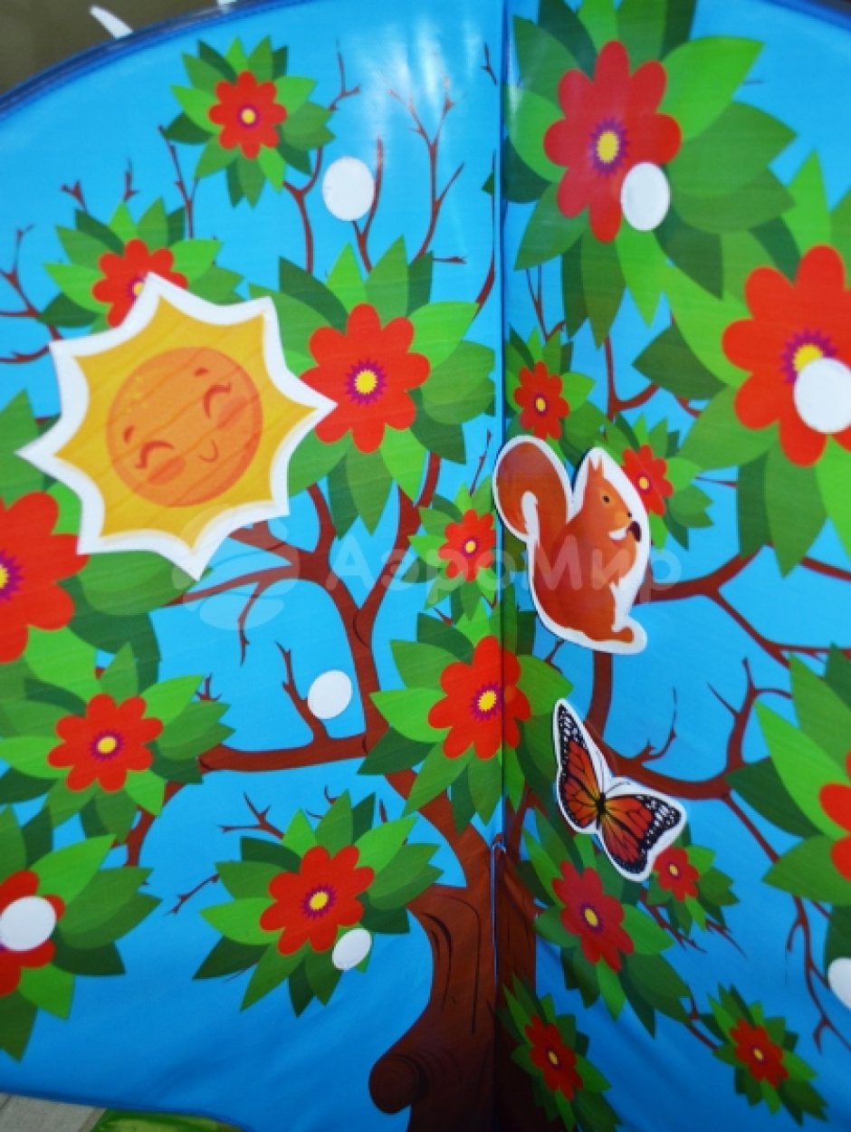 Мягкий модуль Дерево — дидактика и обучение детей