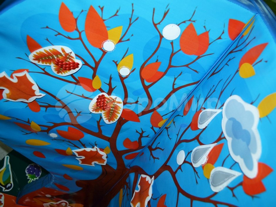 Мягкий модуль Дерево — дидактика и обучение детей