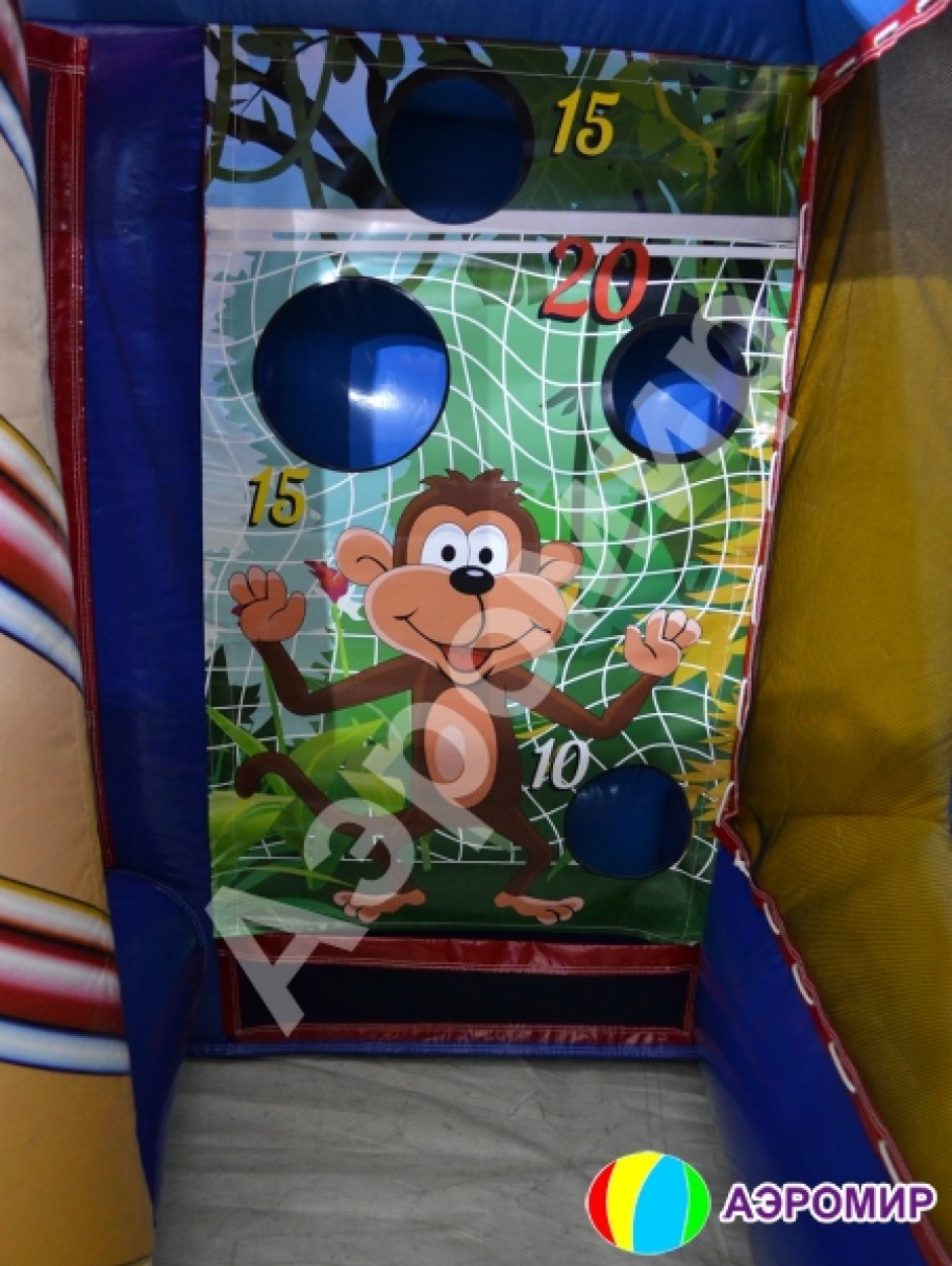 Надувной игровой комплекс «Радуга» — центр развлечения детей для бизнеса