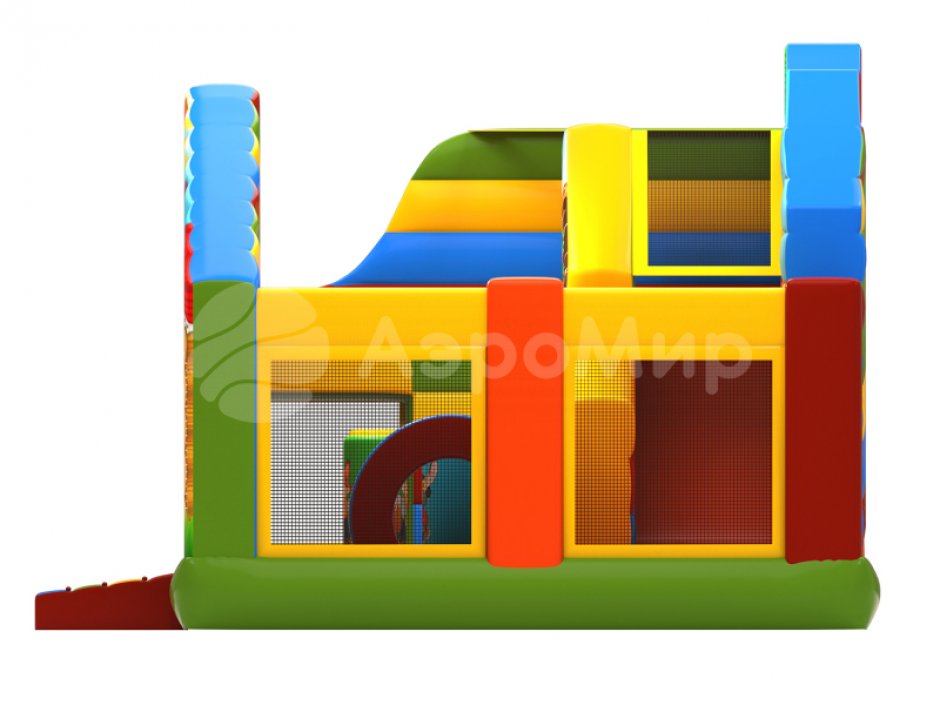 Надувной батут Теремок — небольшой коммерческий аттракцион на 27 м²