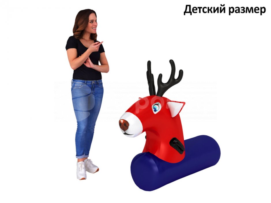 Командный реквизит Оленьи бега — для скачек и забегов, эстафет и развлечений
