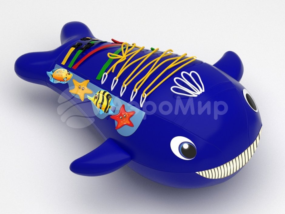 Мягкий модуль «Кит» для обучения и дидактики