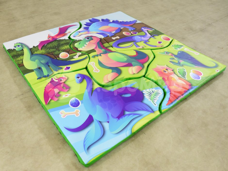 Мягкий коврик Динопазл