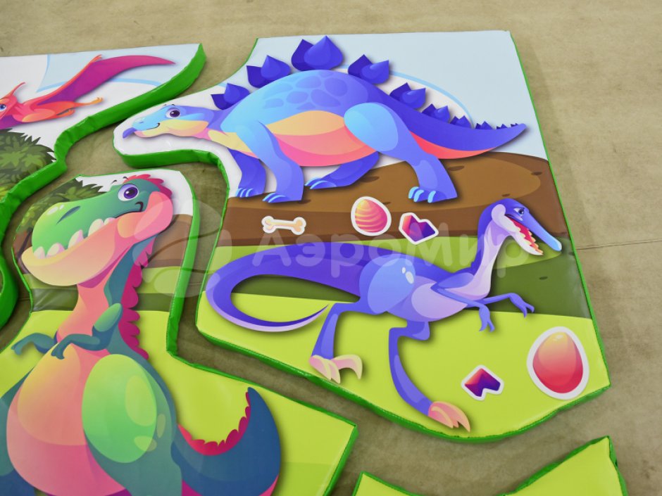 Мягкий коврик Динопазл