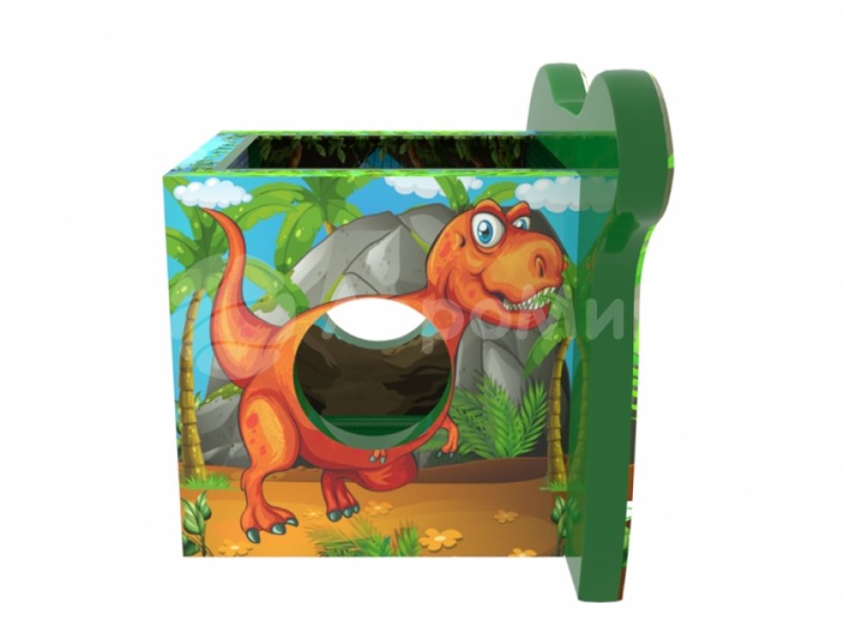 Дом Динозавров — мягкий игровой домик с сухим бассейном 