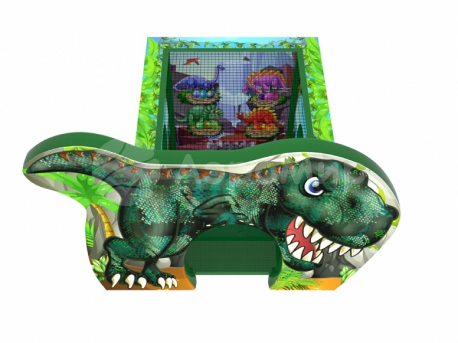 Дом Динозавров — мягкий игровой домик с сухим бассейном 