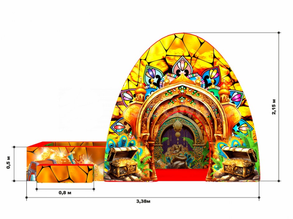 Восточный дворец игровой домик