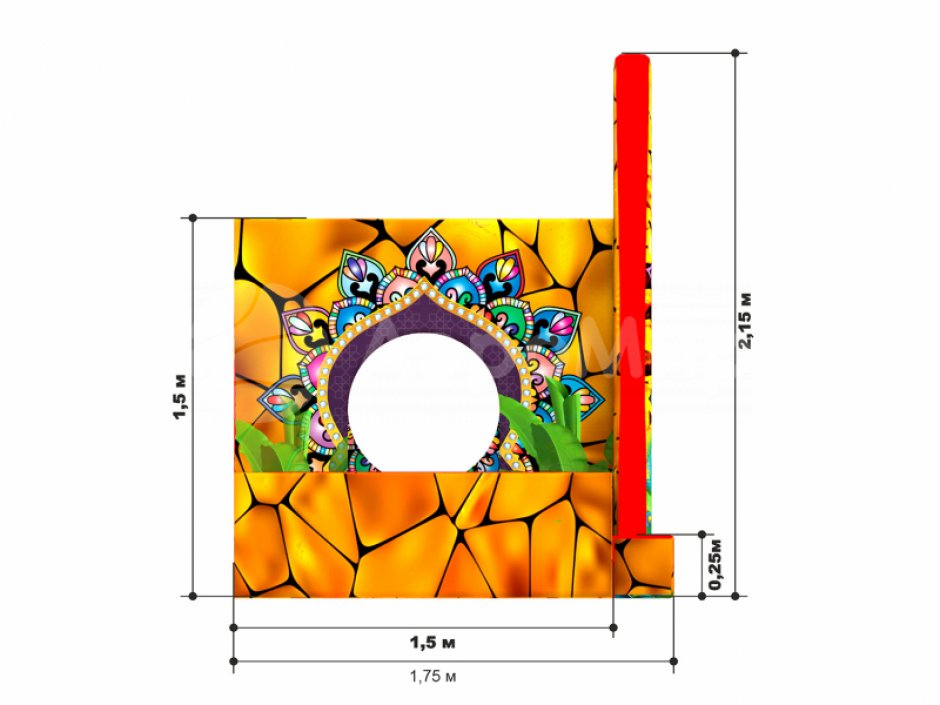 Восточный дворец игровой домик