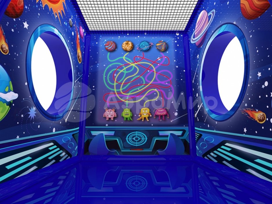 Космодом — мягкий игровой домик с сухим бассейном