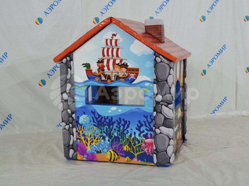 Игровой мягкий домик — модульный конструктор и готовый игровой набор