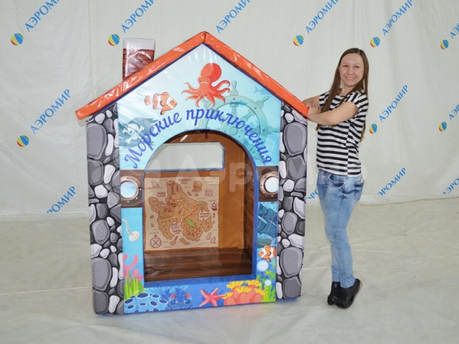 Игровой мягкий домик — модульный конструктор и готовый игровой набор