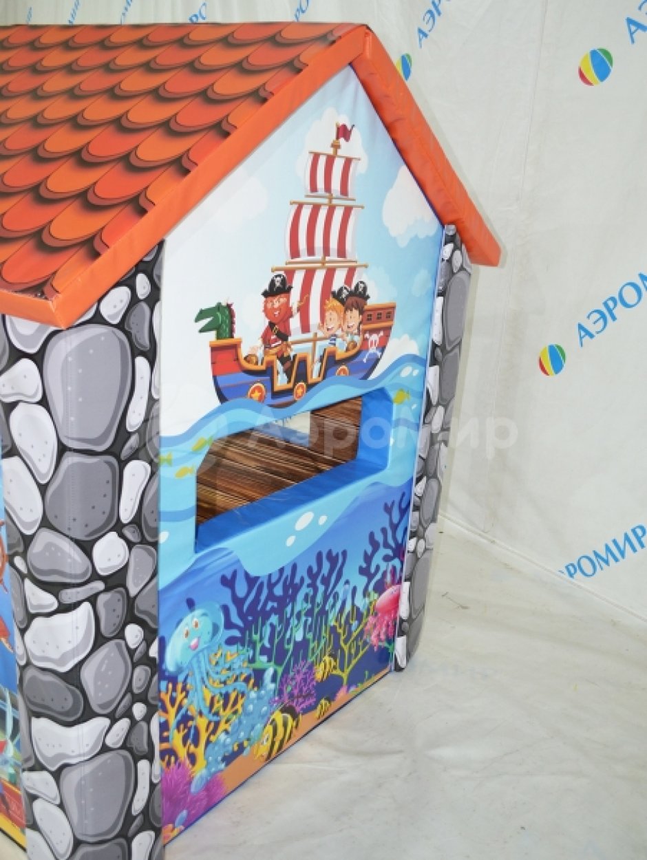 Игровой мягкий домик — модульный конструктор и готовый игровой набор