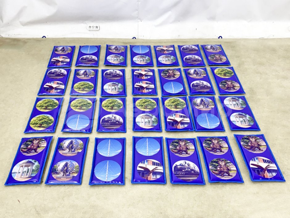 Мягкий набор Домино с индивидуальной печатью