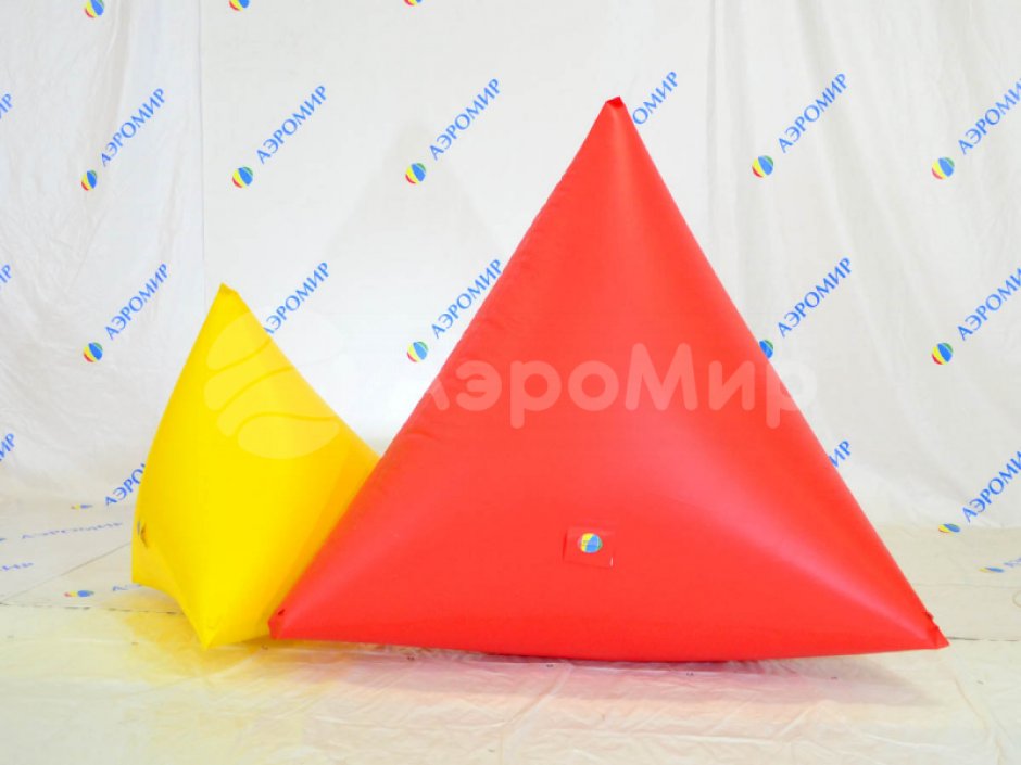 Надувная тактическая фигура Конверт маленький (Dorito small) для игры в пейнтбол, нёрф, лазертаг и арчеритаг