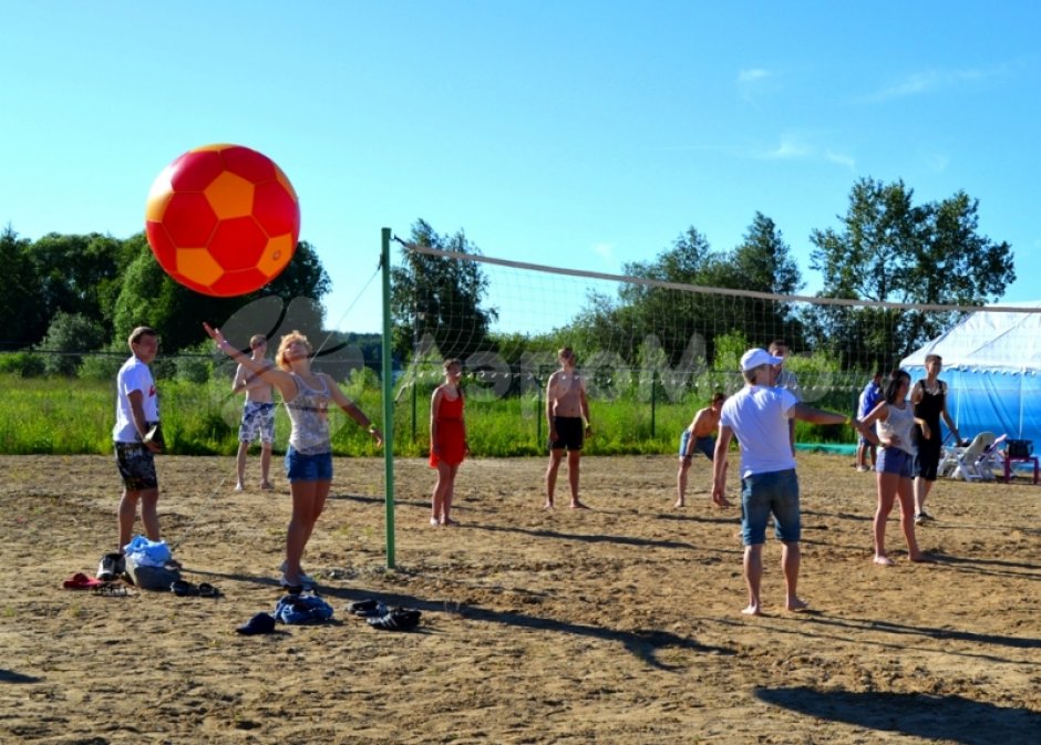 Большой надувной мяч - для спортивных игр и праздников