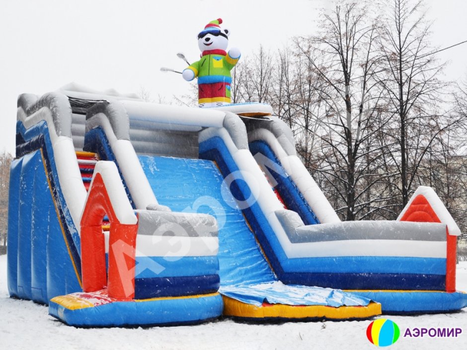 Надувная горка для тюбинга