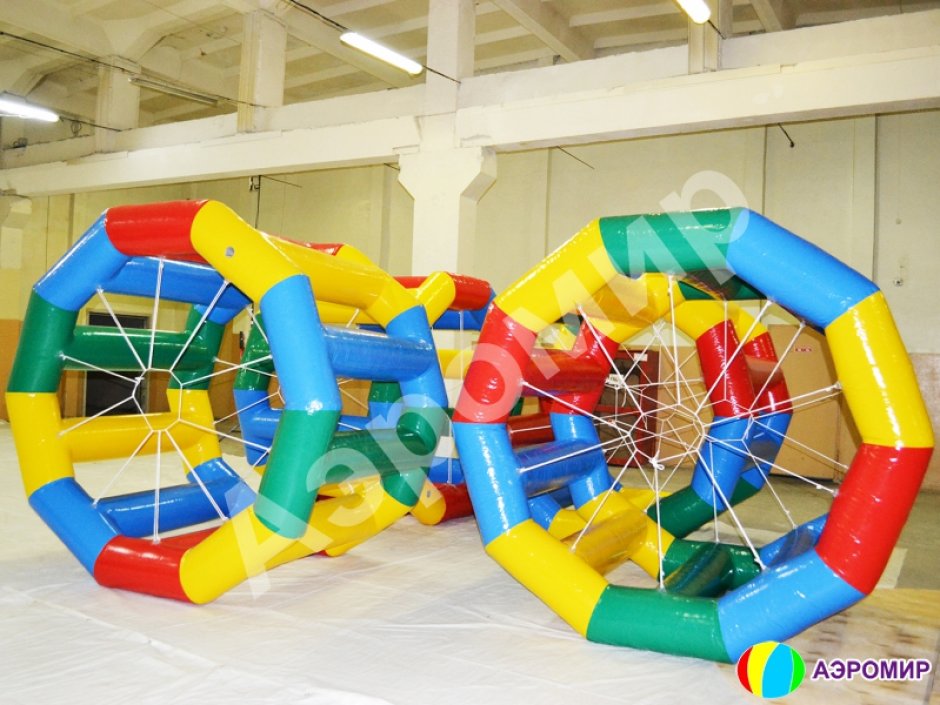 Беличье колесо — водный аттракцион