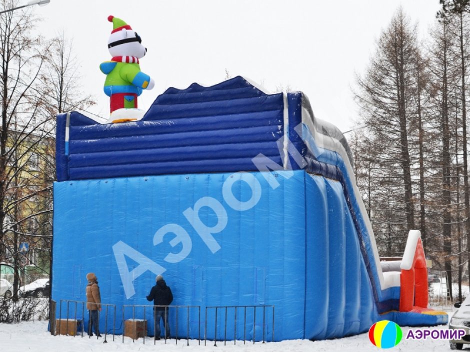 Надувная горка «Олимп» (Снята с производства)