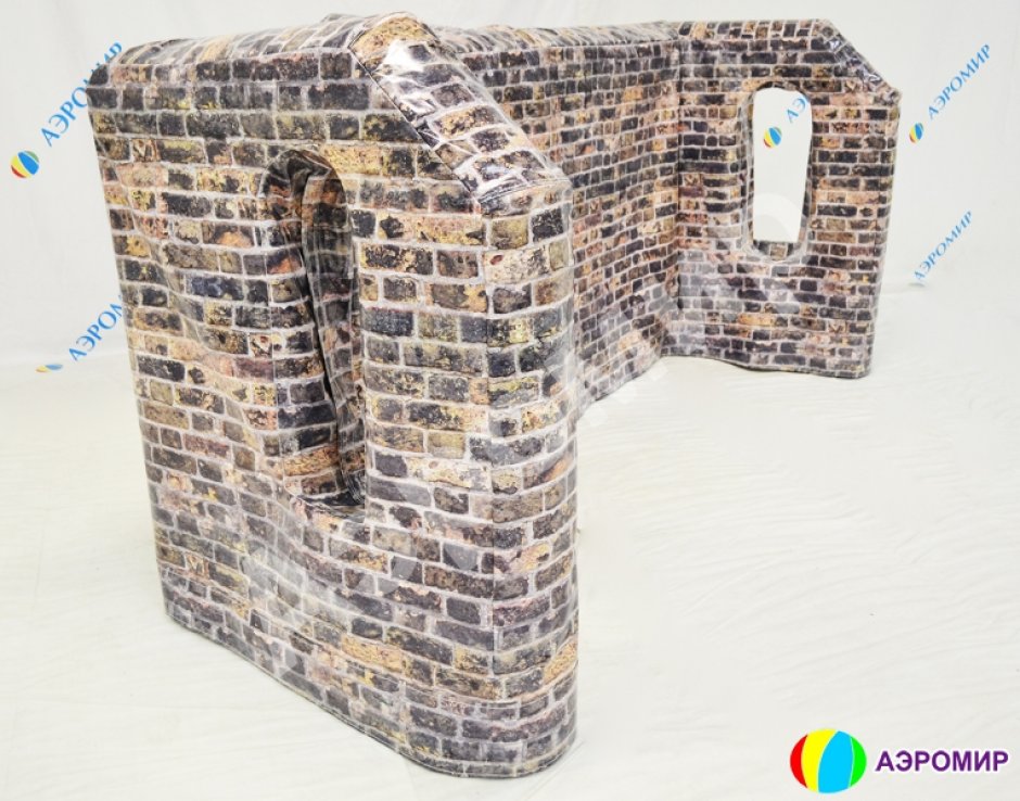 Надувная тактическая фигура Крепость (Fortress) для игры в пейнтбол, нёрф, лазертаг и арчеритаг