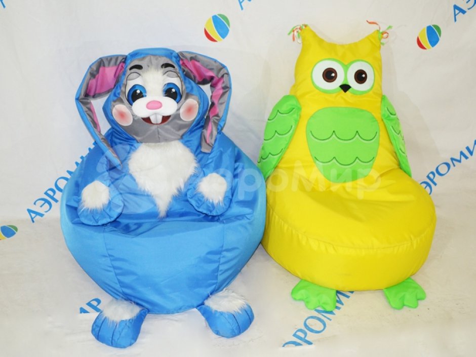 Мягкое кресло-мешок «Зайчонок»