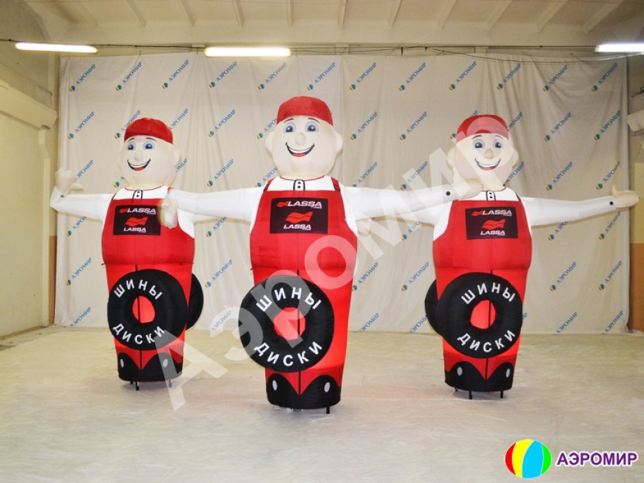 Аэромен машет рукой сложной стилизованной формы для любых отраслей бизнеса