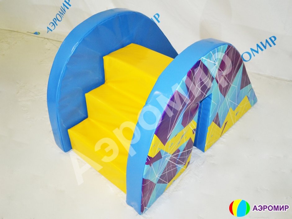 Горка для сухого бассейна в полноцветной печати