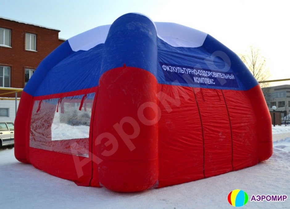 Надувные палатки — пневмокаркасные палатки